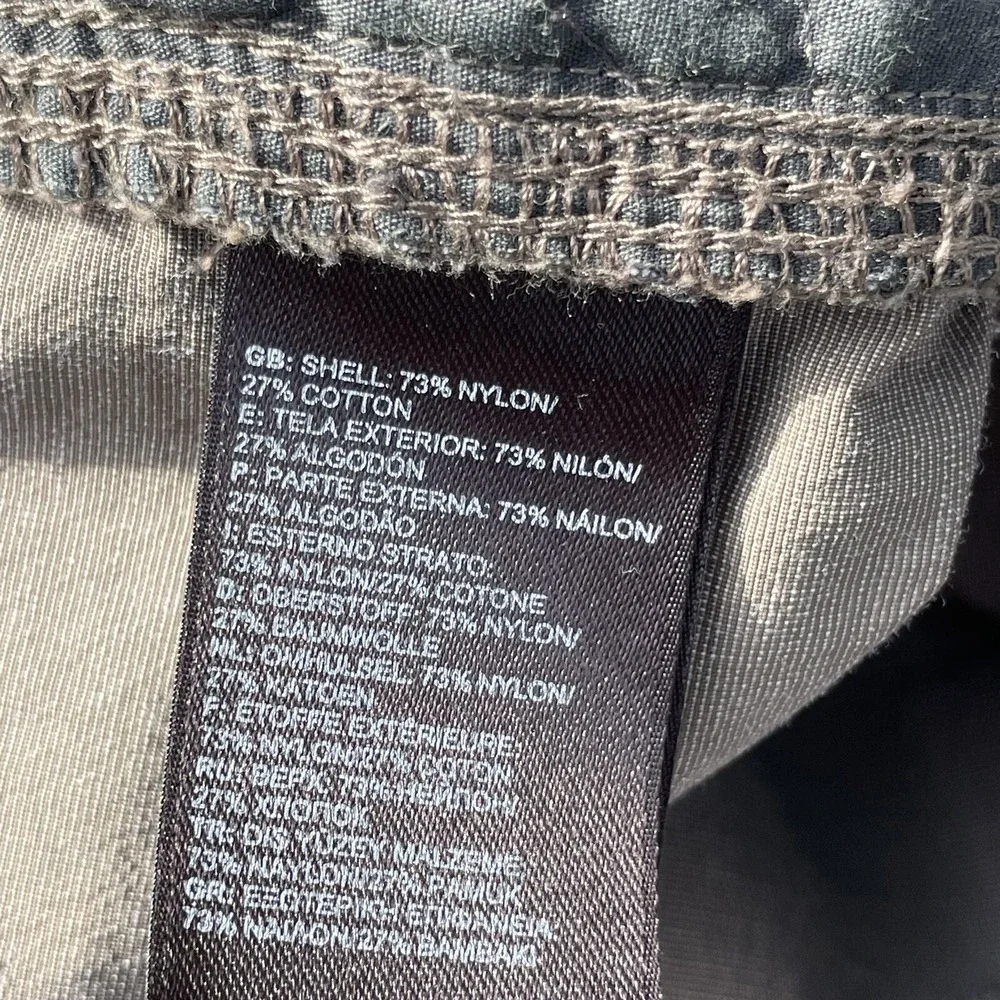 North Face Shorts Mens 38‎ TNF Cargo Hiking Trail Hybrid Nylon Cotton Cargo 10